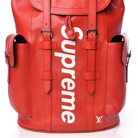 supreme Louis Vuitton backpack cheap